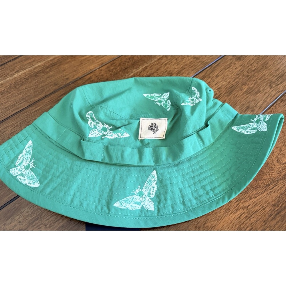 DOOM'S DAY Death Moth Boonie Bucket Hat L/XL Green